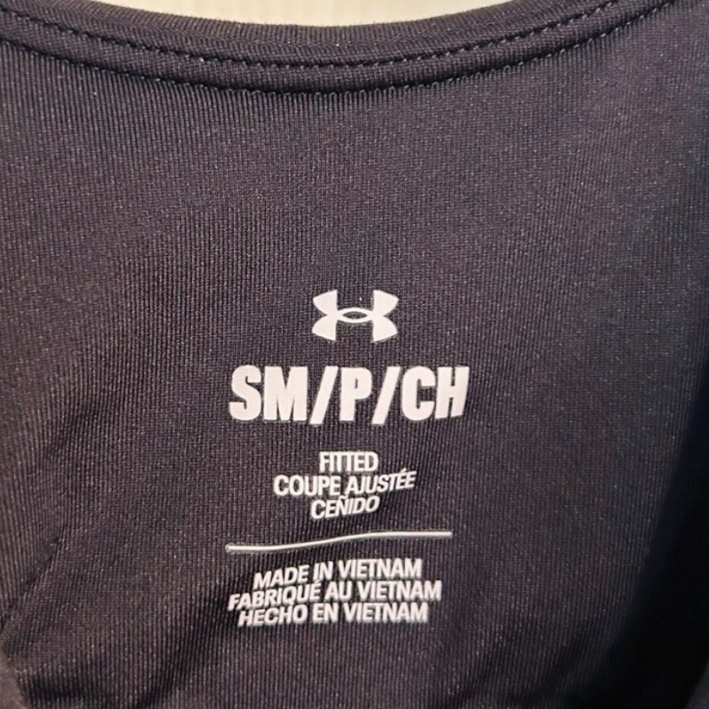 Under Armour Black Athletic Workout Athleisure Dress Size S NWOT - Picture 2 of 5